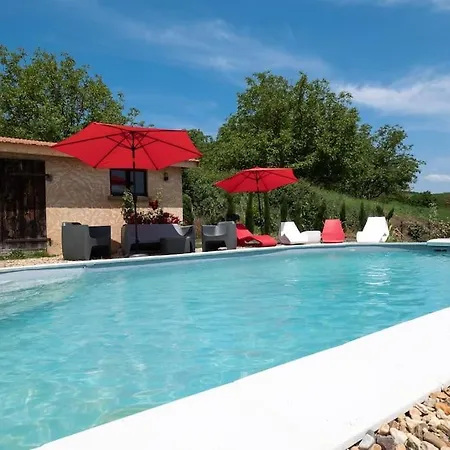 Combe Jolie Clim, Piscine & Jacuzzi Villa Saint-Vincent-de-Cosse Exterior photo